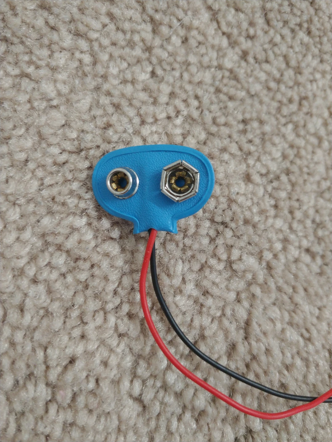 9V battery connector.