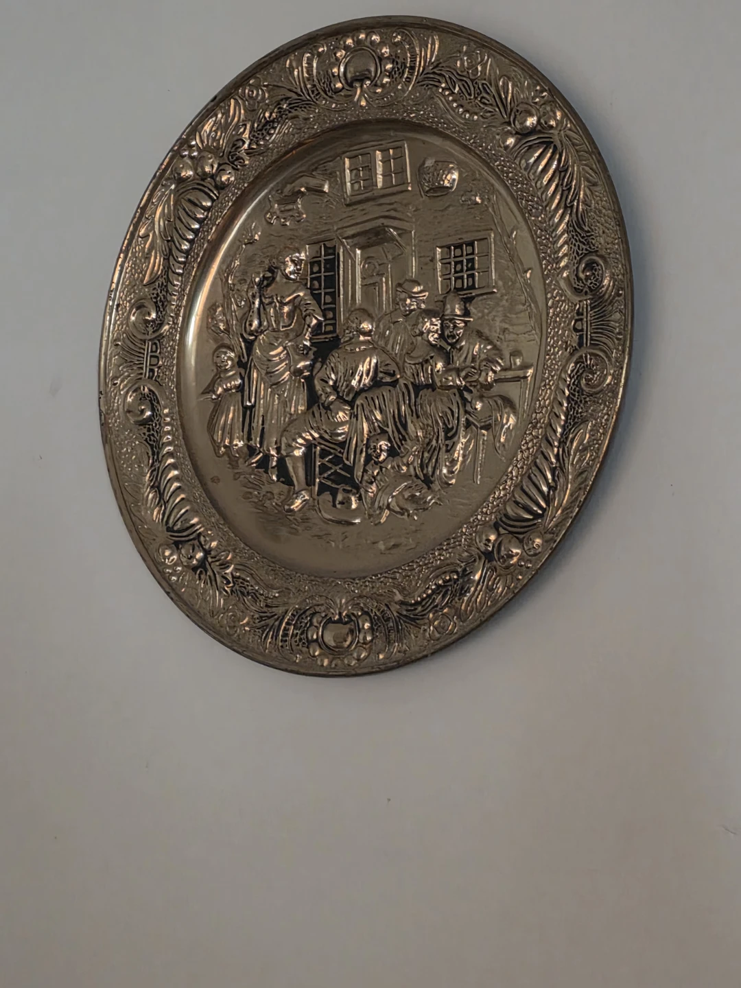 Embossed Decorative Wall Plate