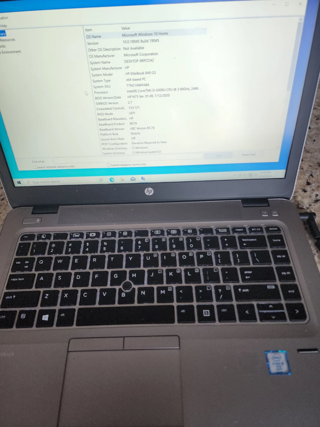 HP EliteBook 640 G3 Laptop - i5-6300U - photo 3