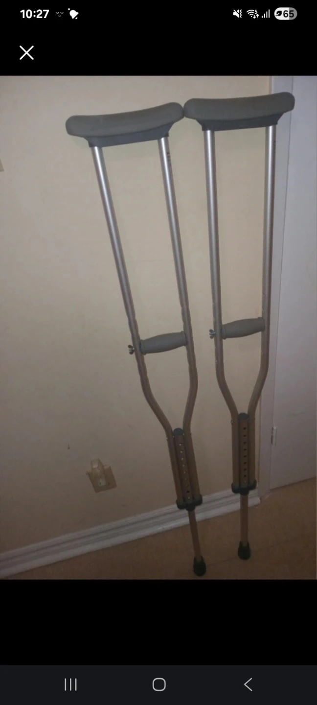 Adjustable Crutches