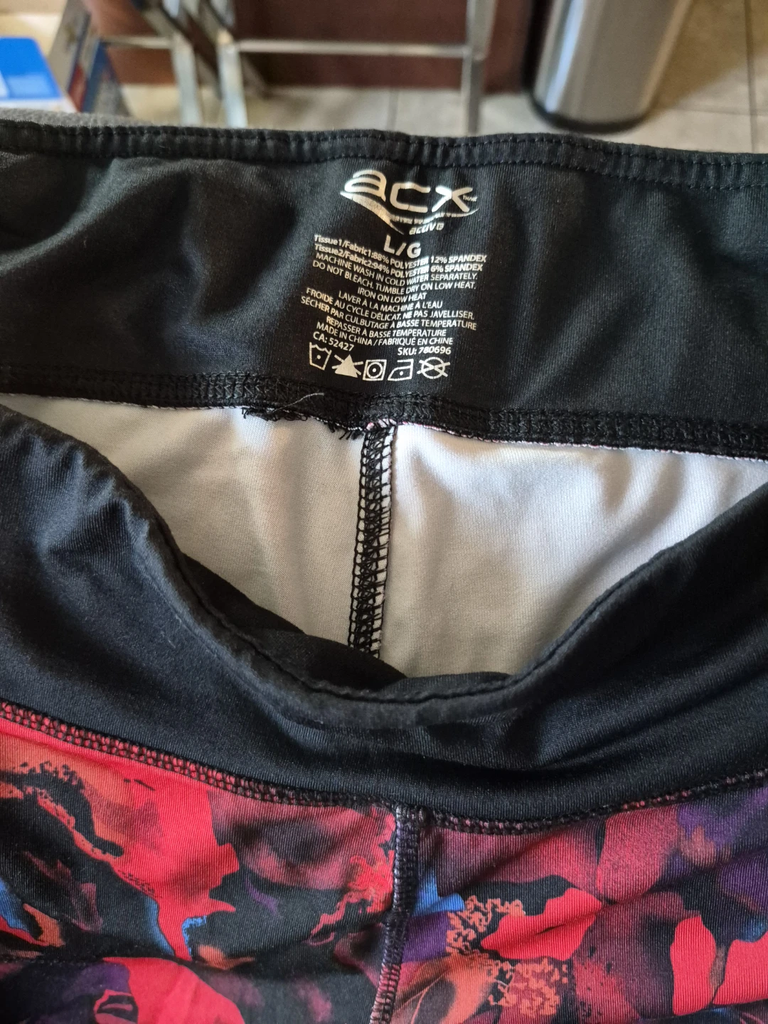 ACX Active Women's Floral Print Leggings
