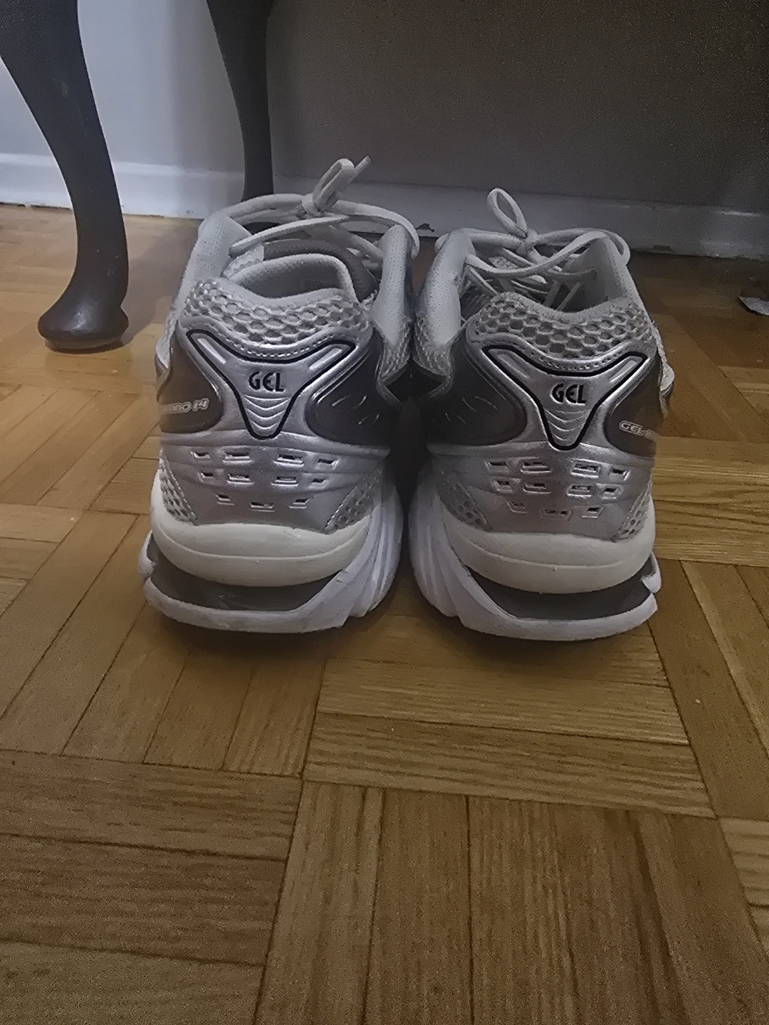 ASICS Gel-Kayano 14 Silver Sneakers - photo 4