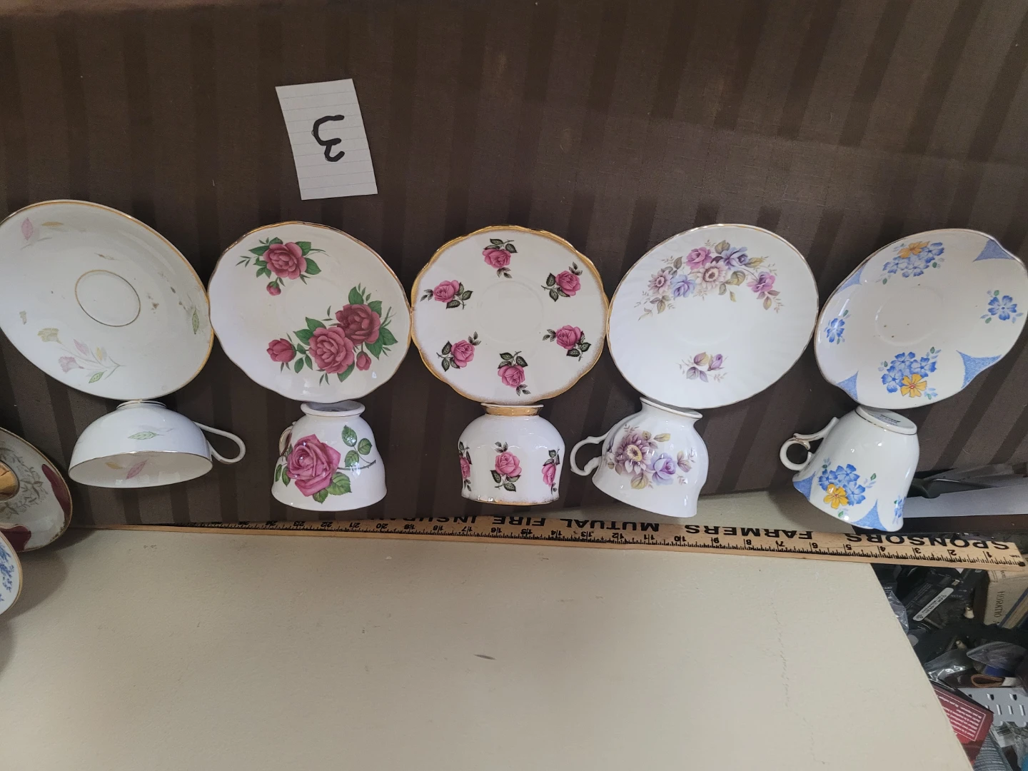 Lot 45 Vintage Teacup and Saucer Set England - photo 3
