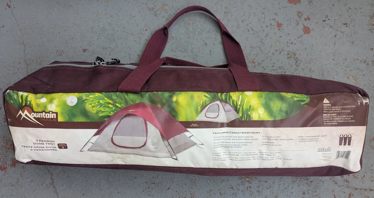 Mountain Trails 3 Person Dome Tent
