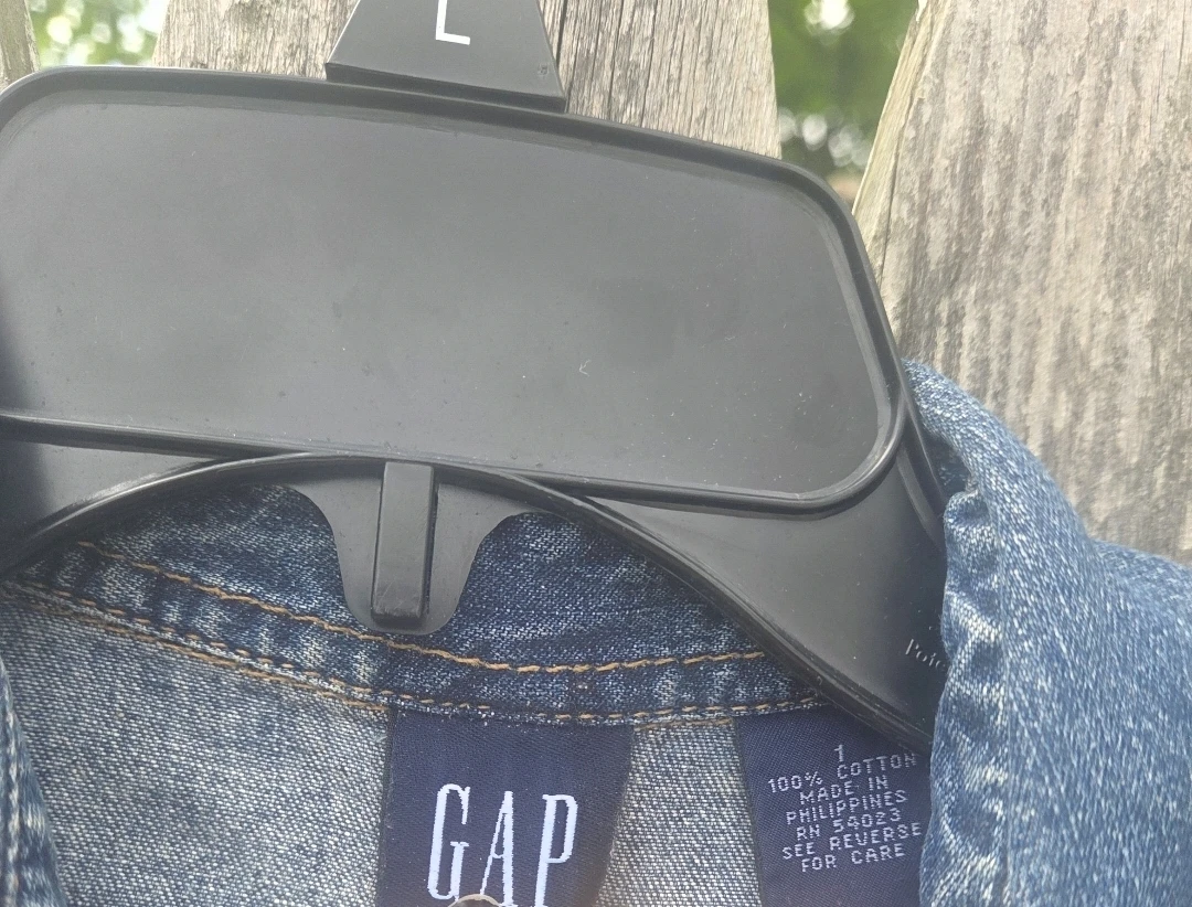 GAP Denim Shirt Dress - photo 2