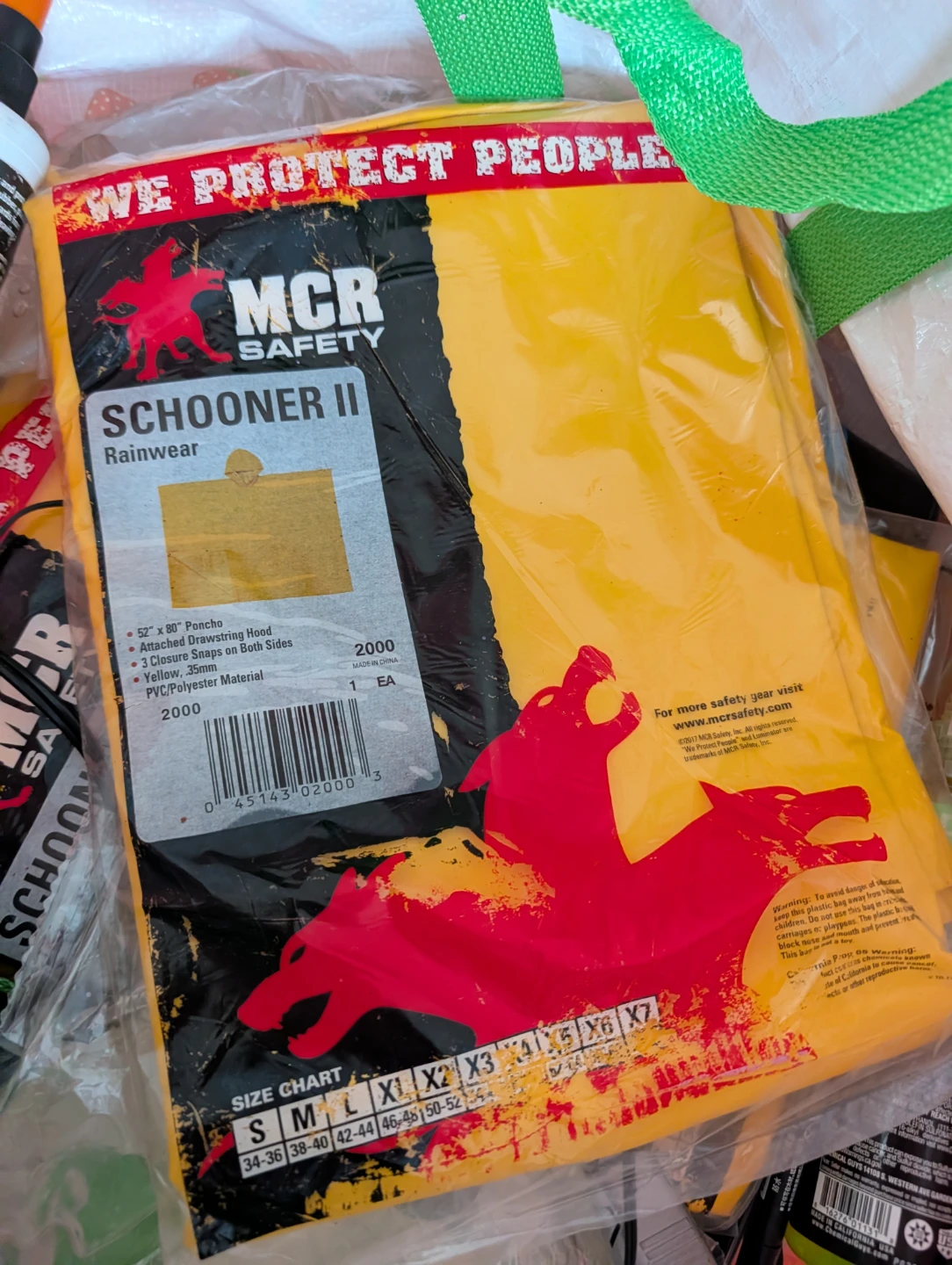 MCR Safety Schooner II Rainwear Poncho