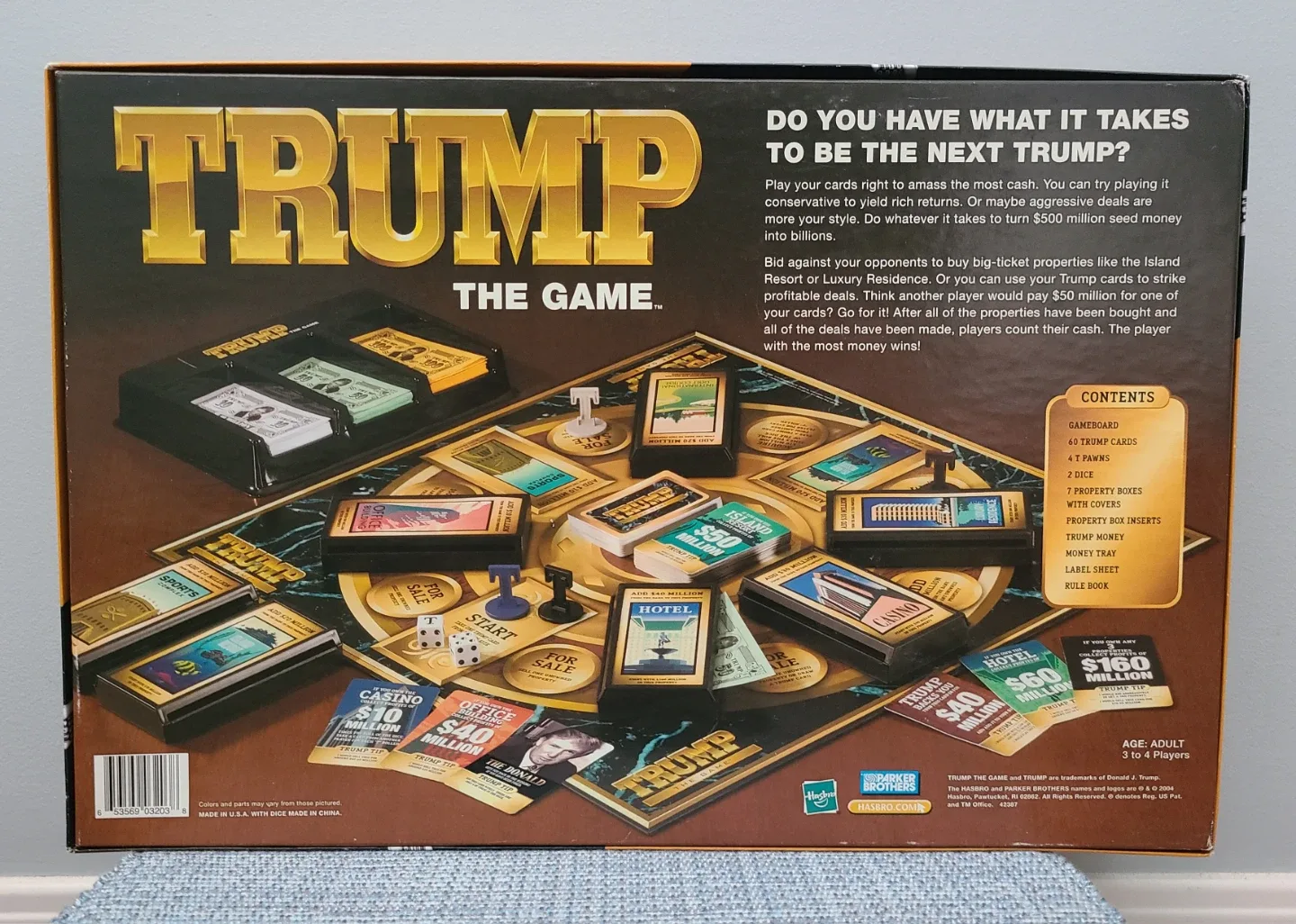 Parker Brothers Trump The Game - photo 2