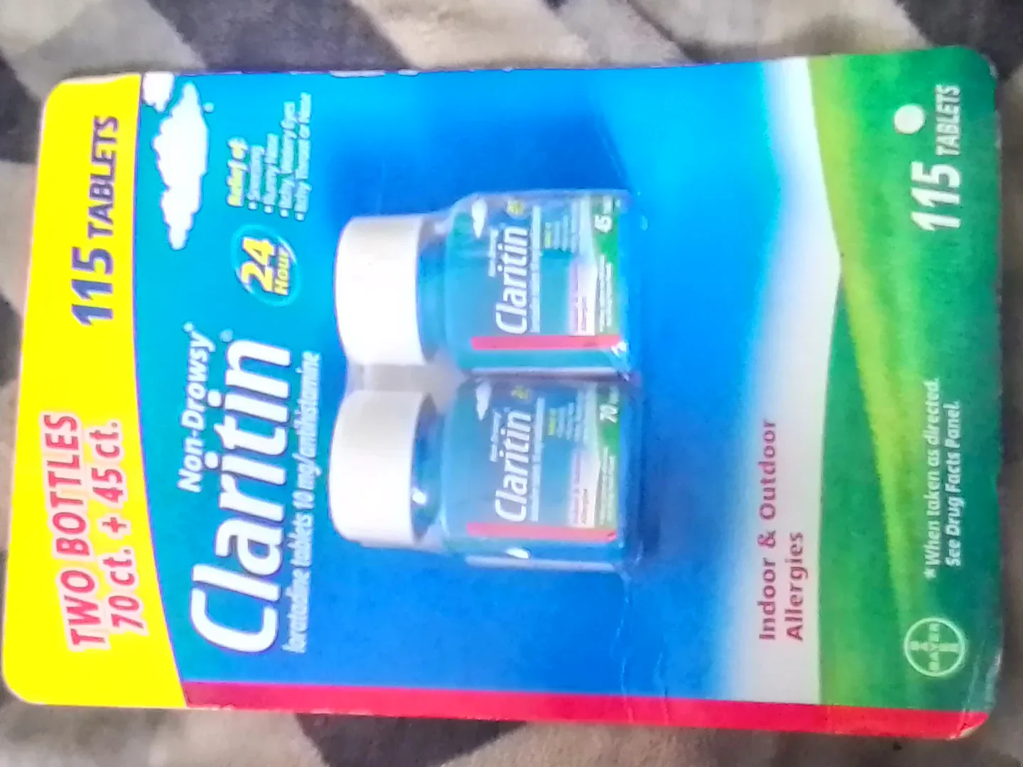 Claritin Non-Drowsy Allergy Tablets - 115 Count