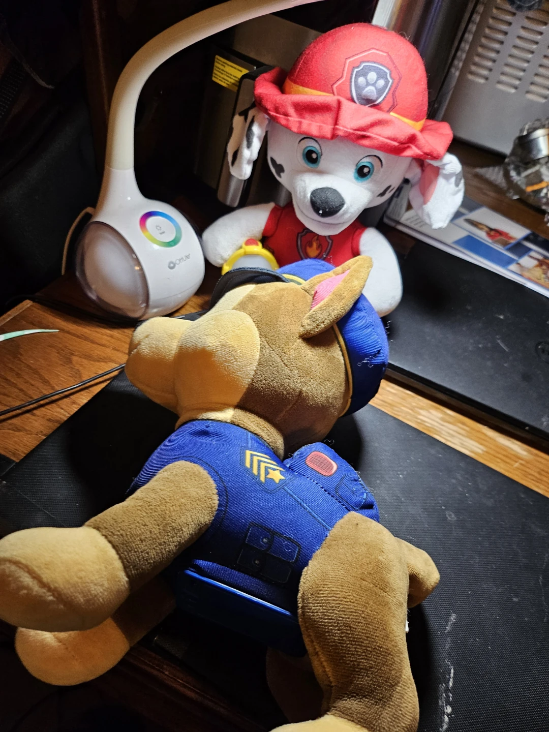 Set 8Paw Patrol Plush Toys - Chase and Marshall - photo 2