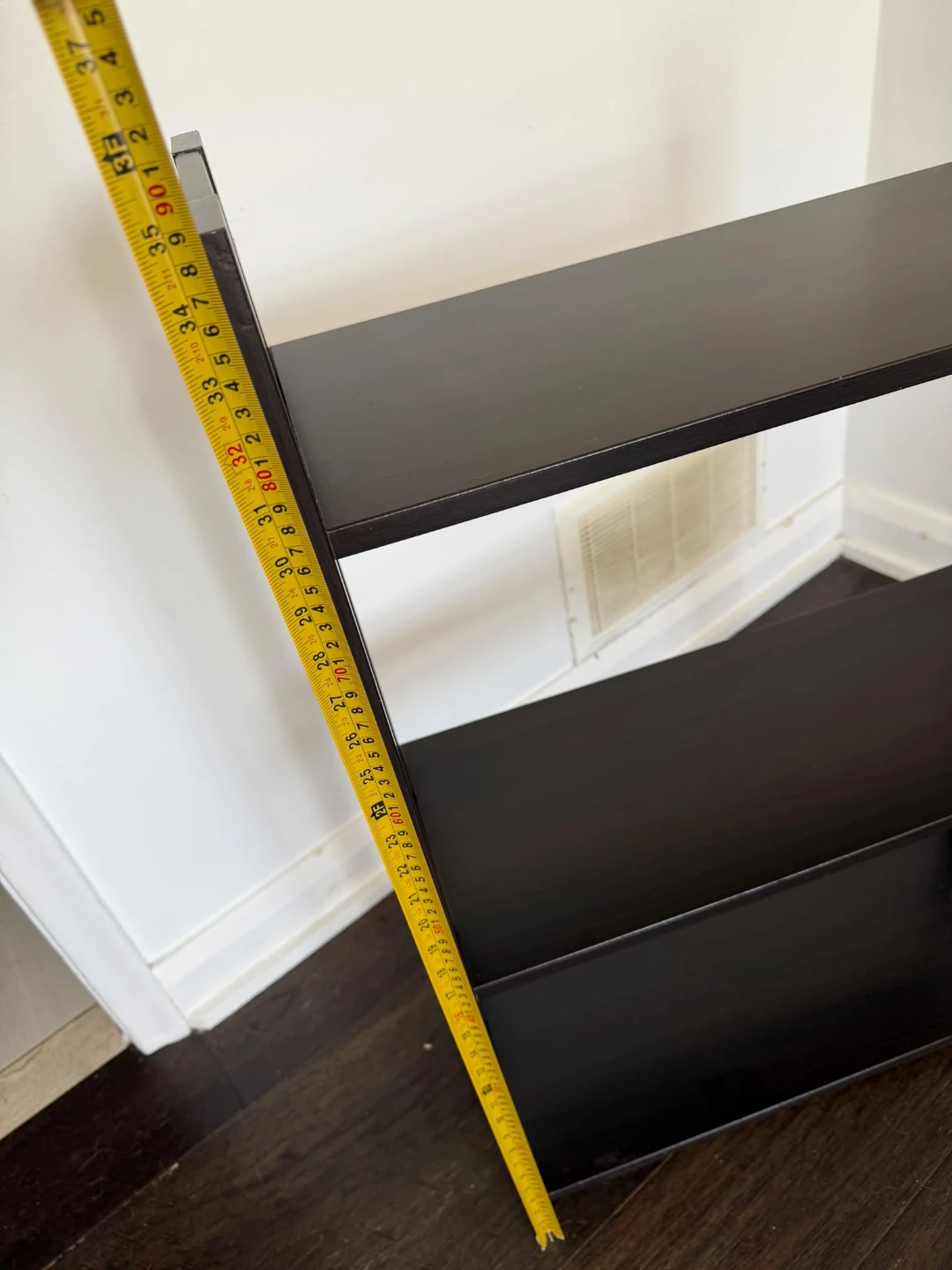 Dark Brown 3-Tier Ladder Shelf - photo 5