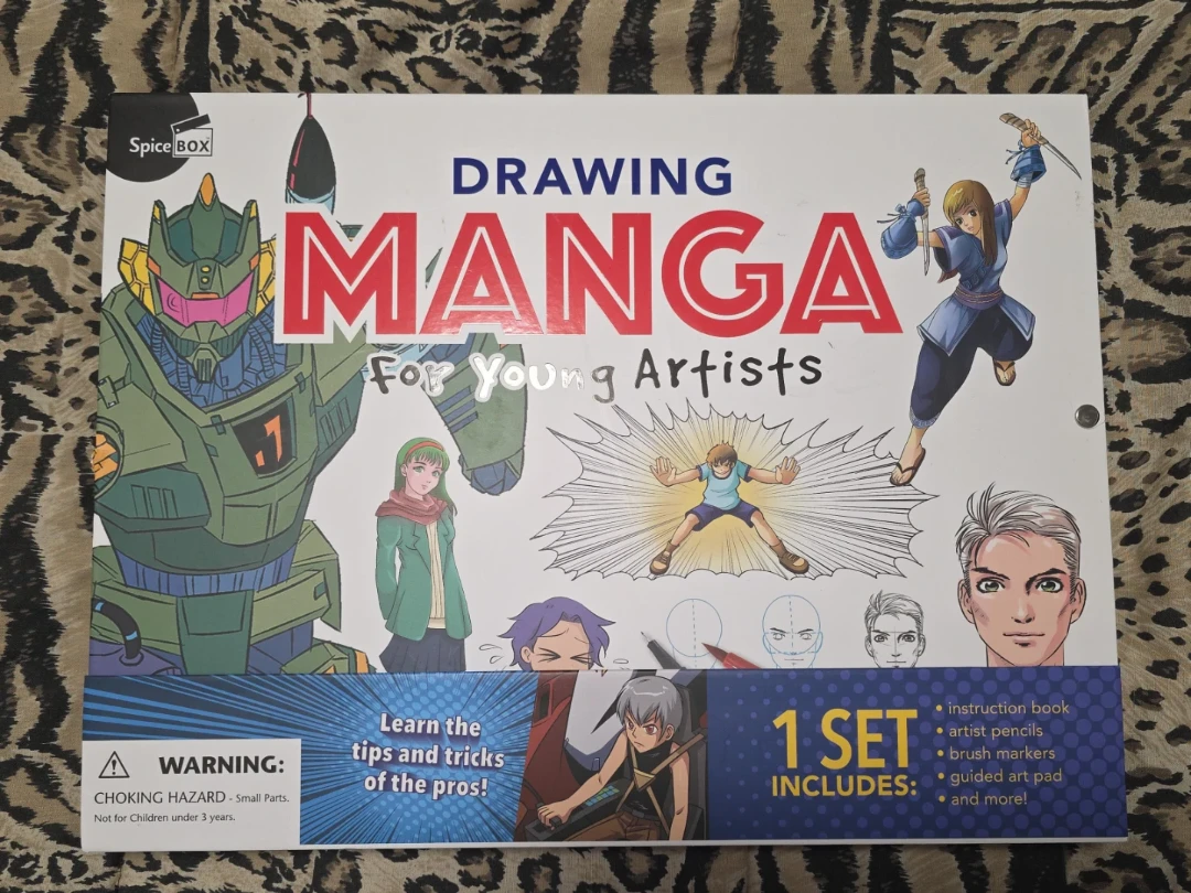 SpiceBox Drawing Manga Art Set
