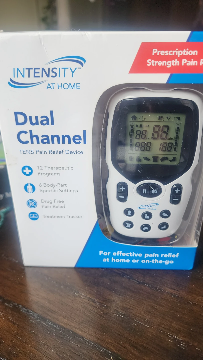 INTENSITY AT HOME Dual Channel TENS Pain Relief Device