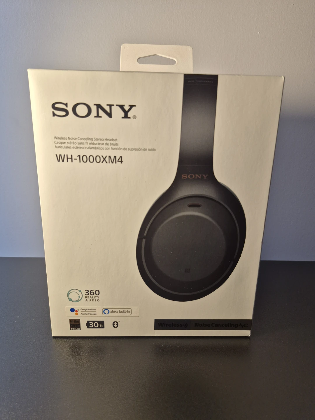 Sony WH-1000XM4 Premium Wireless Noise-Cancelling Headphones