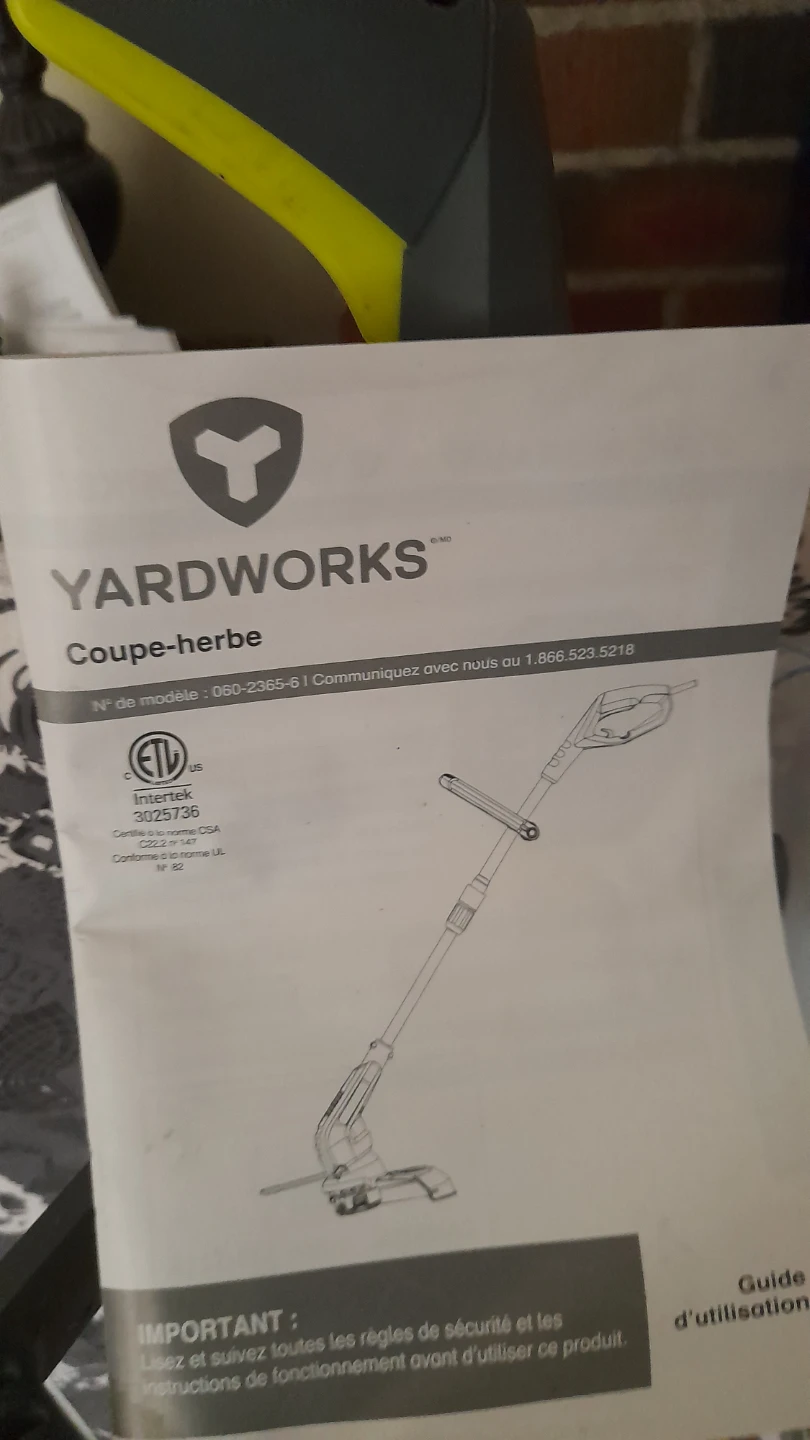 Yardworks Weed Eater/Trimmer