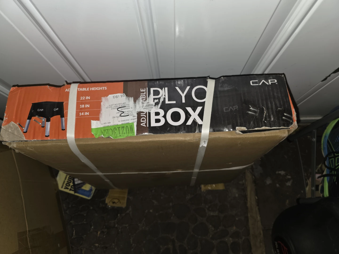 New, Sealed CAP Adjustable Steel Plyo Box 14", 18", 22"