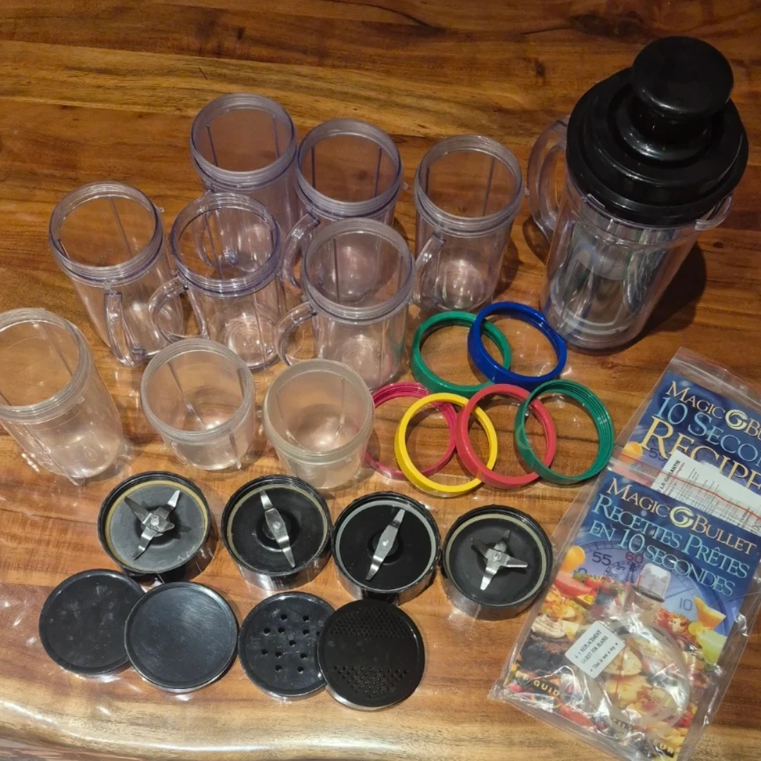 Magic Bullet Blender Cups, Blades, Juicer and More
