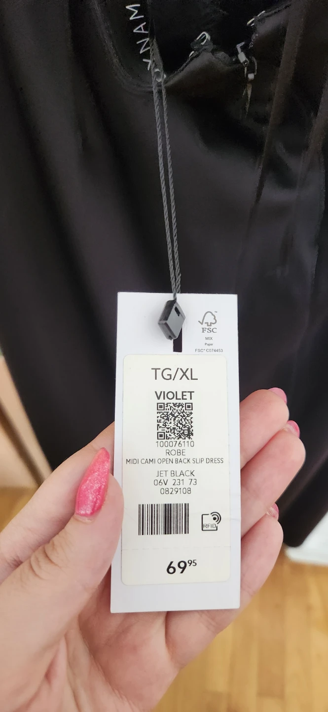 Dynamite Black Midi Slip Dress - photo 4
