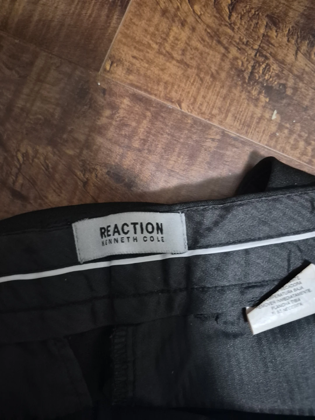 Reaction by Kenneth Cole Men's Black Dress Pants - photo 2