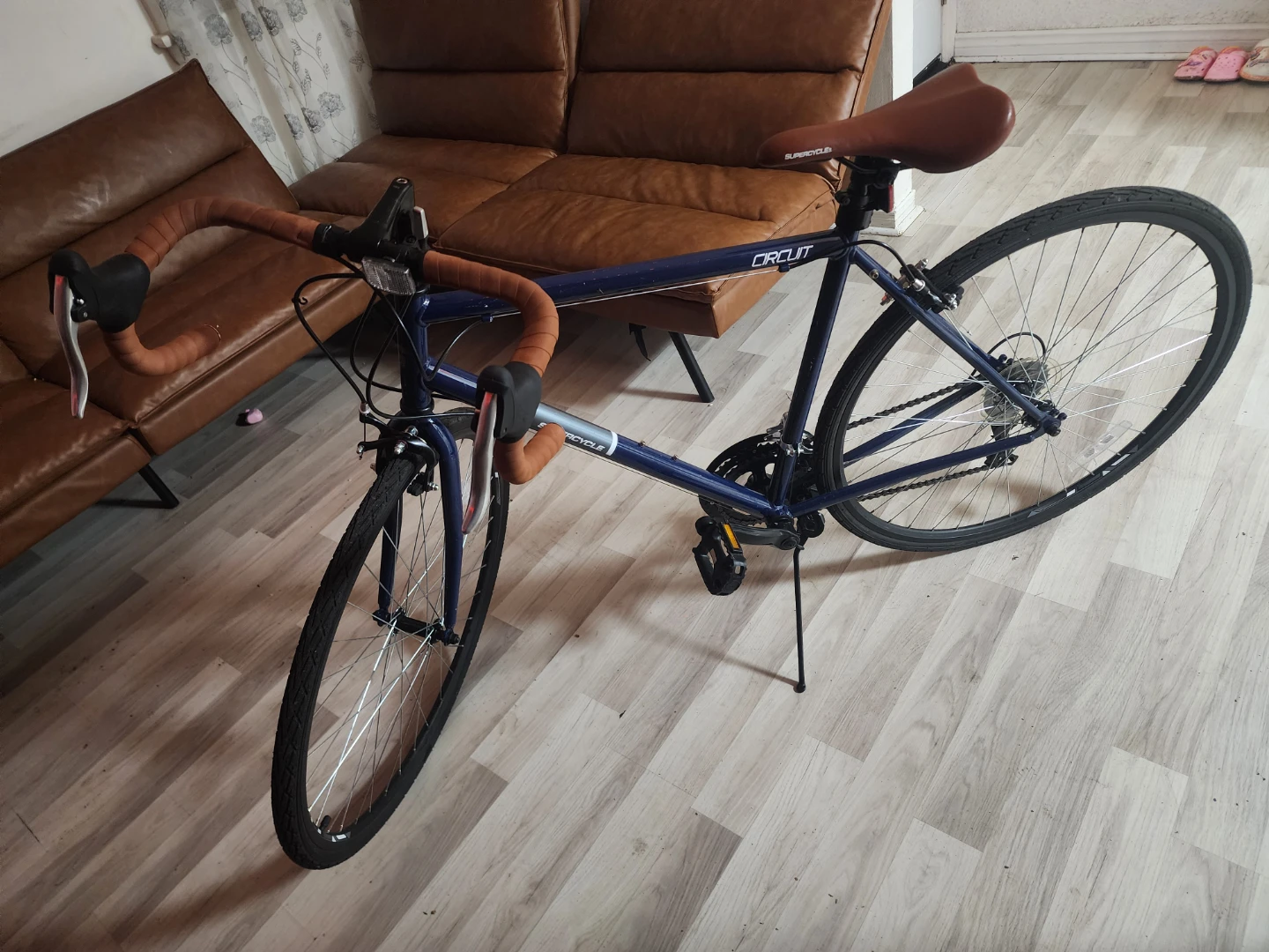 Supercycle Circuit Road Bike, 700C, Blue