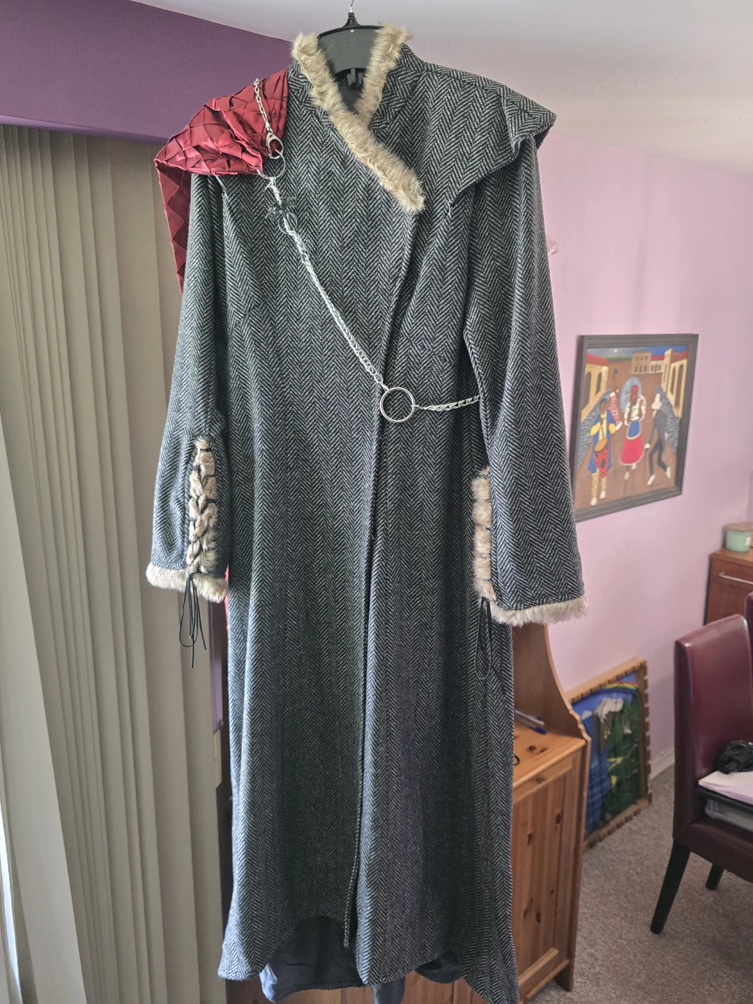 Daenerys Targaryen Game of Thrones Custom made Coat size small