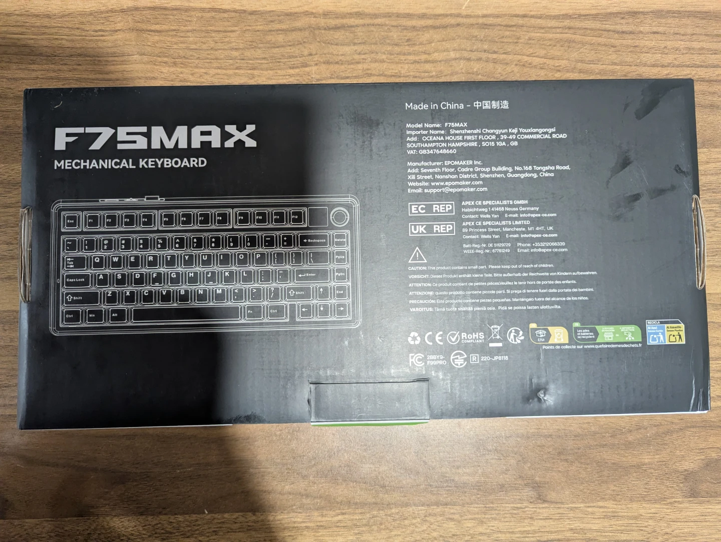 Custom Epomaker x Aula F75 MAX Mechanical Keyboard for Gaming - photo 2
