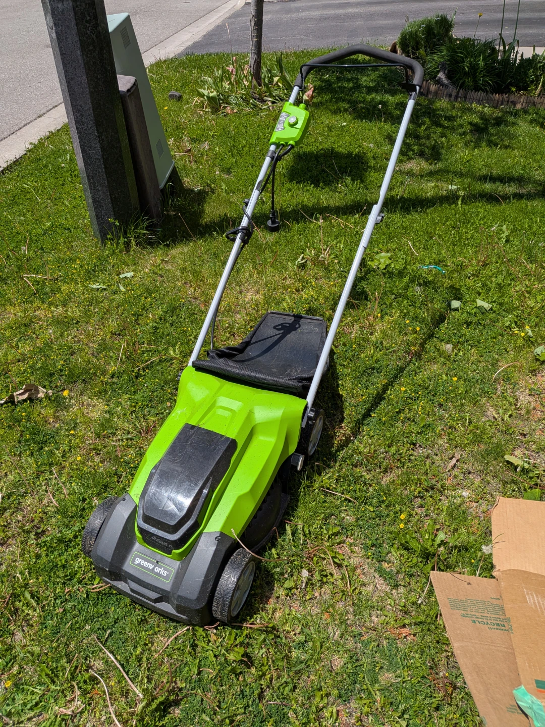 Greenworks Electric Lawn Mower - photo 3