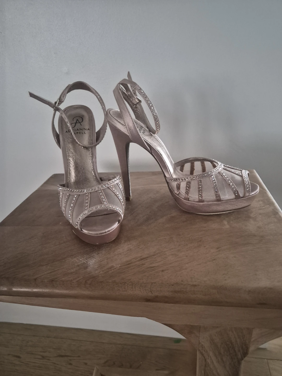 Rose gold heels