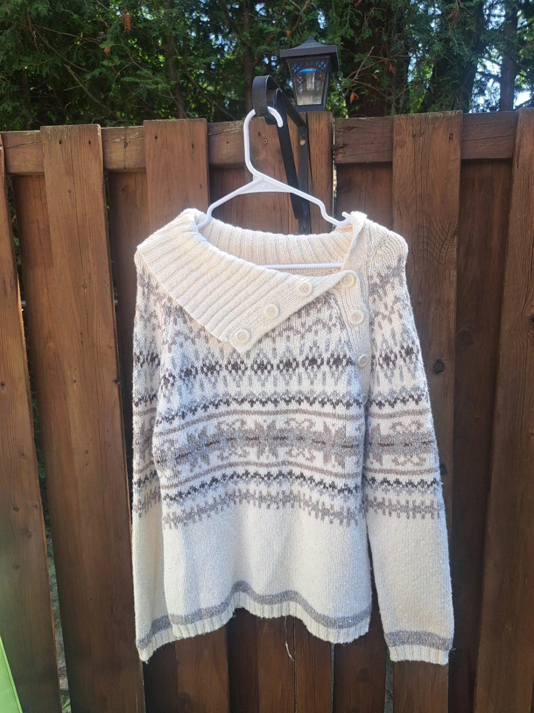 Women's Fair Isle Knit Sweater