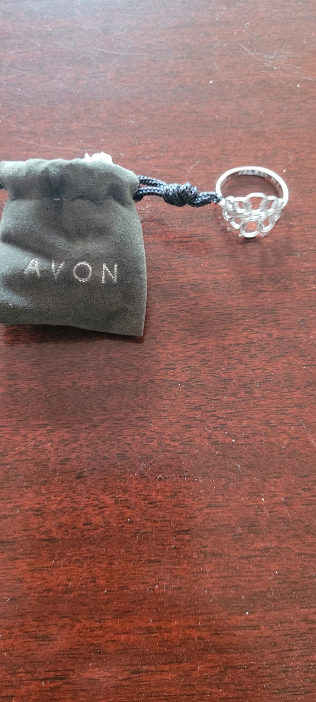 Avon silver ring