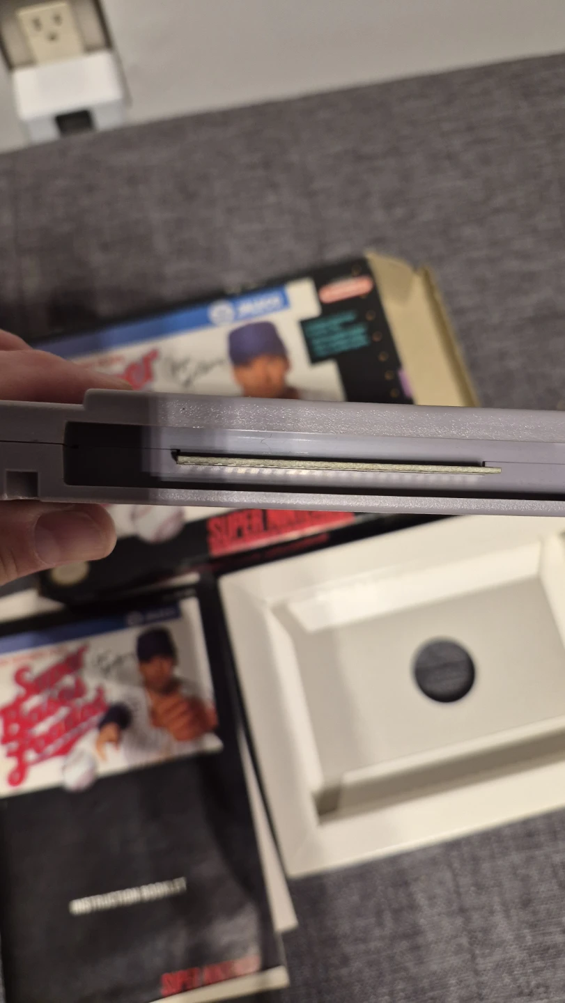 Super Bases Loaded SNES Game - Ryne Sandberg - photo 2