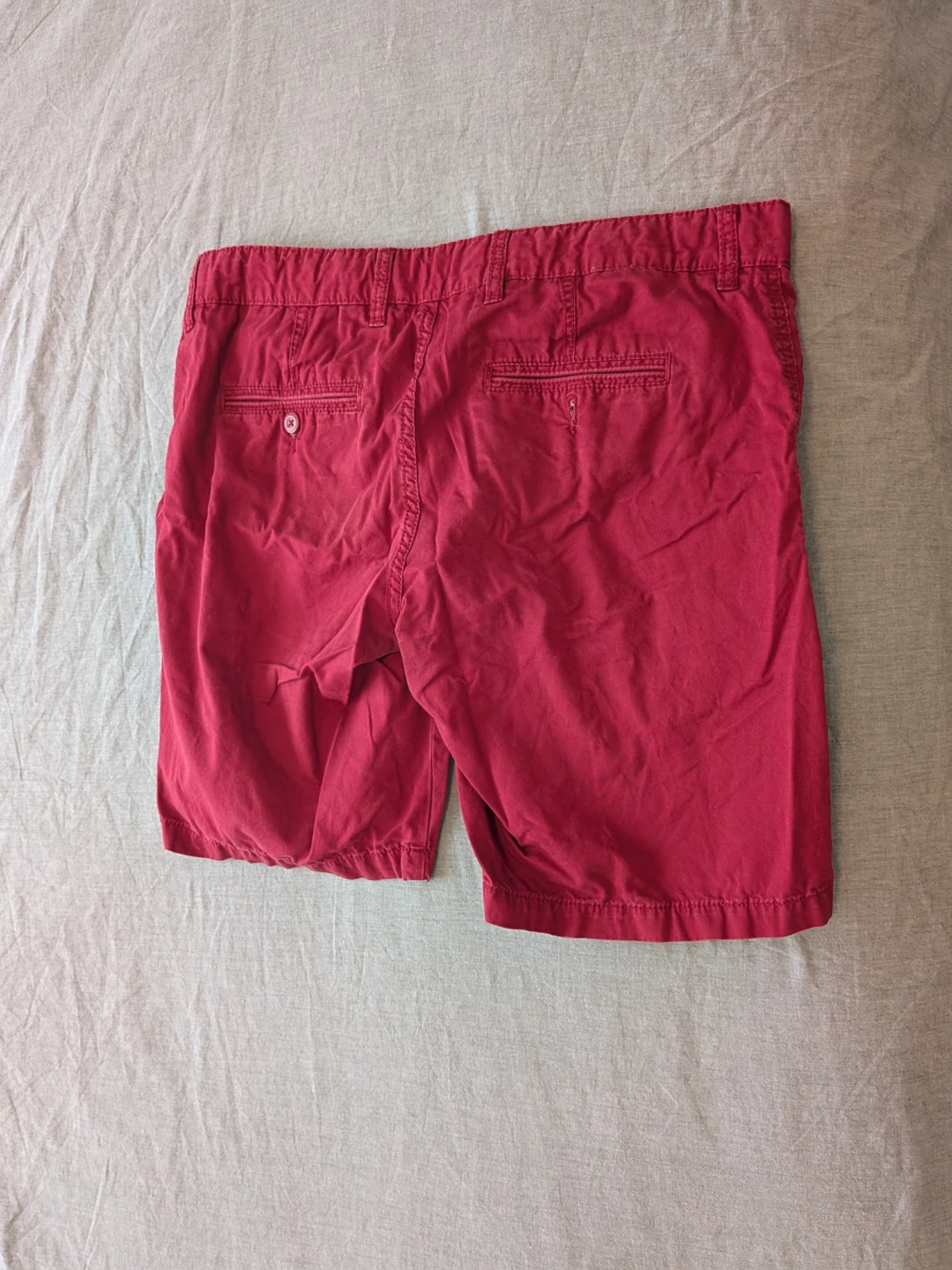 Manguun Red Chino Shorts - photo 3