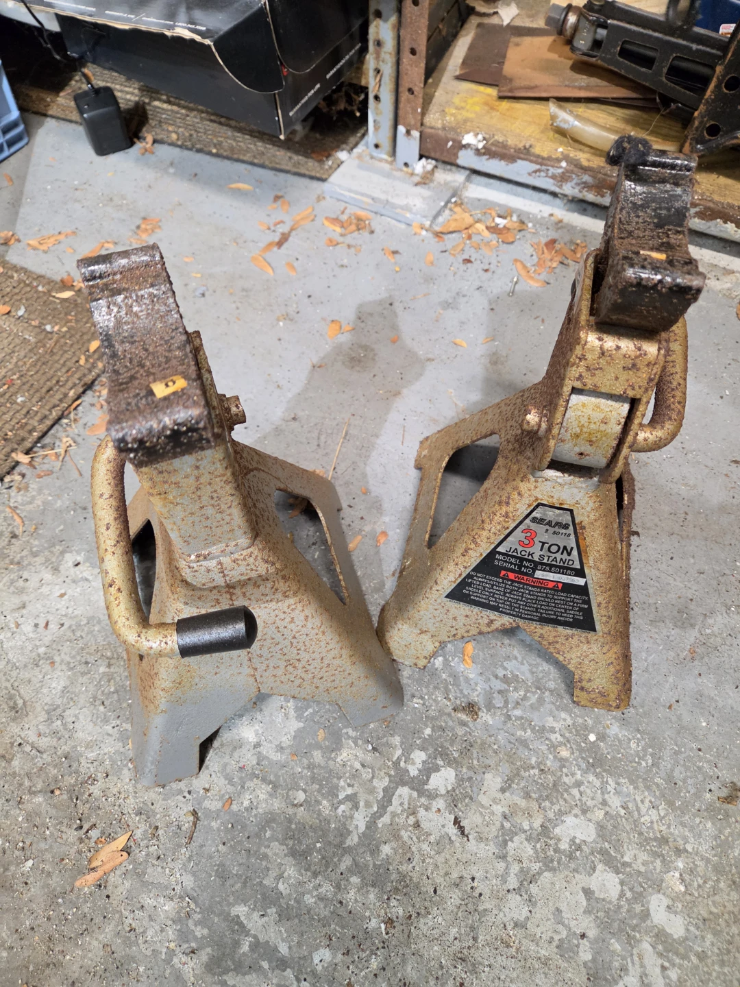 Sears 3 Ton Jack Stands