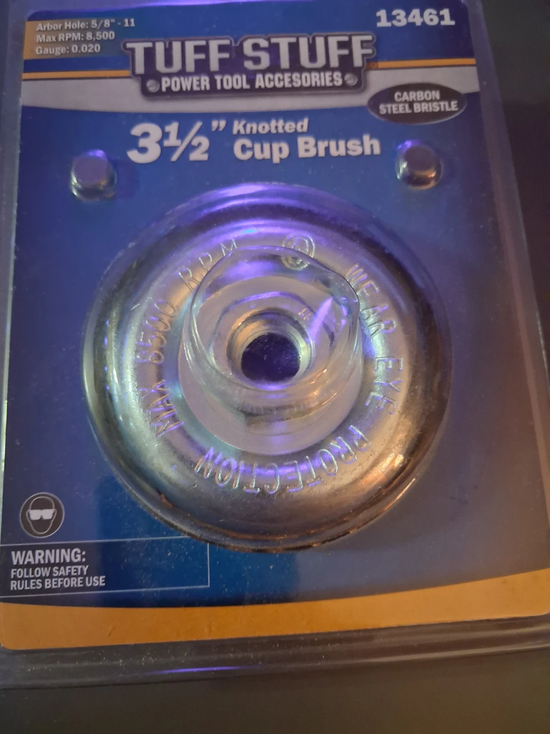 Tuff Stuff 3 1/2" Knotted Cup Brush