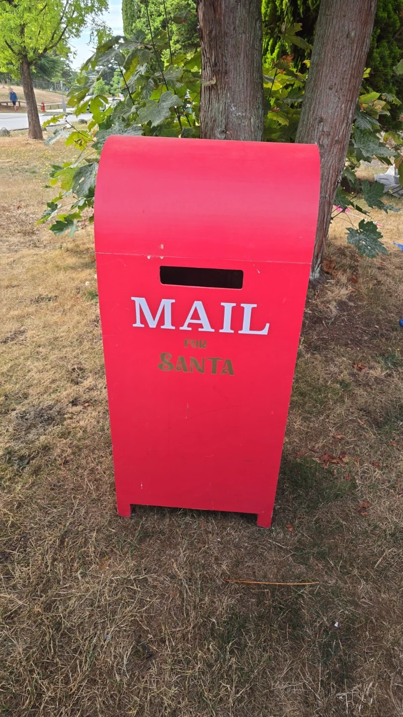 Red Mailbox for Santa