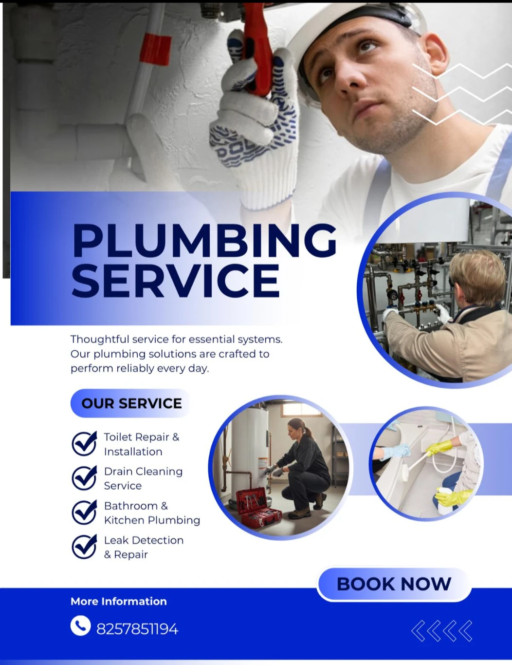 Plumbing Service for Repairs and Installation