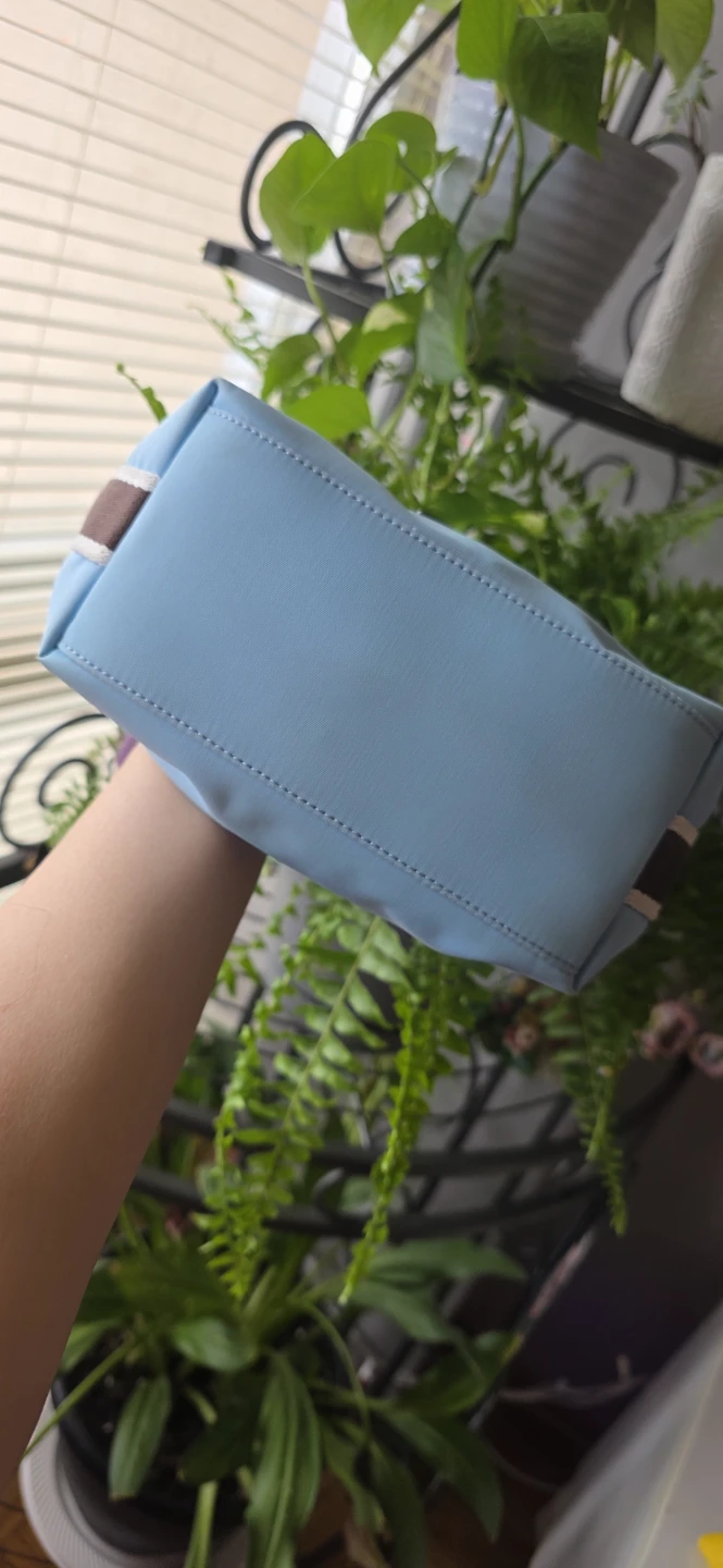 Vintage Y2K Coach Baby Blue Nylon Mini Bag - Like New - photo 5