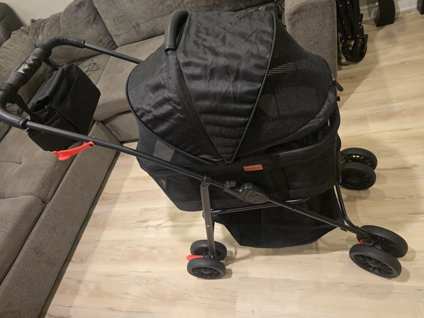 Black Pet Stroller