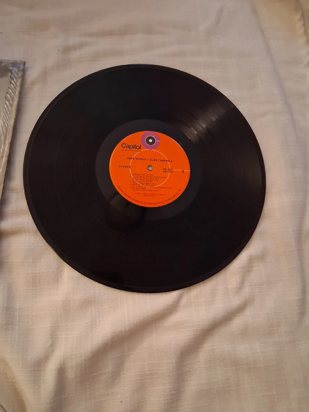 Anne Murray & Glen Campbell Vinyl Record - photo 4