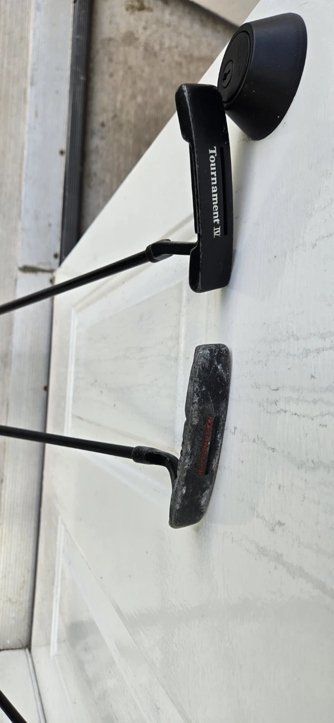 Mixed Golf Clubs: 2 Putters, 1 Iron, 1 Hybrid - photo 3