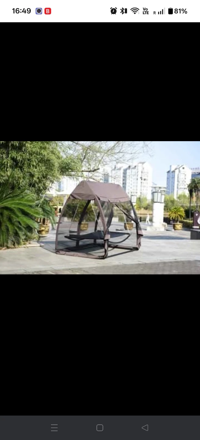 Deluxe Hammock Swing Bed with Mosquito Net - photo 4