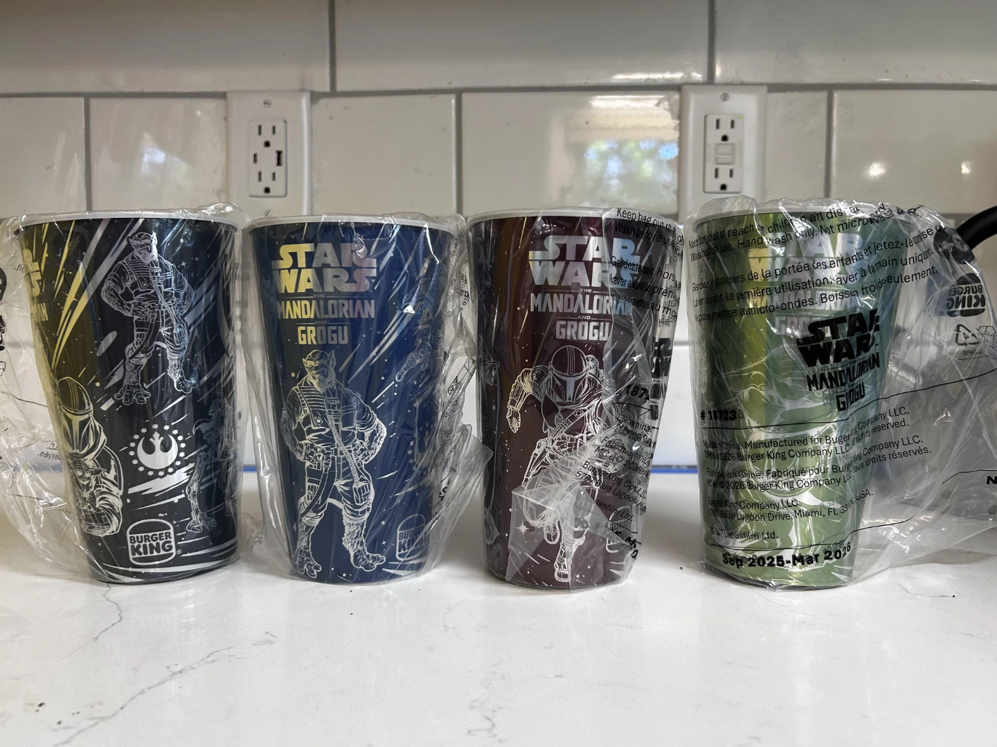 Star Wars Mandalorian Grogu Collector's Cups (Set of 4) - photo 2