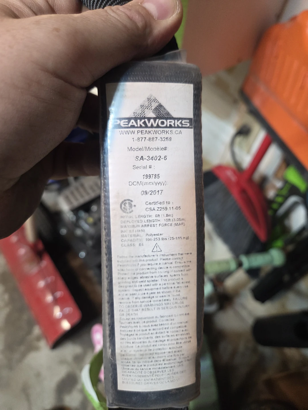 Peakworks SA-3402-6 Lanyard - photo 2