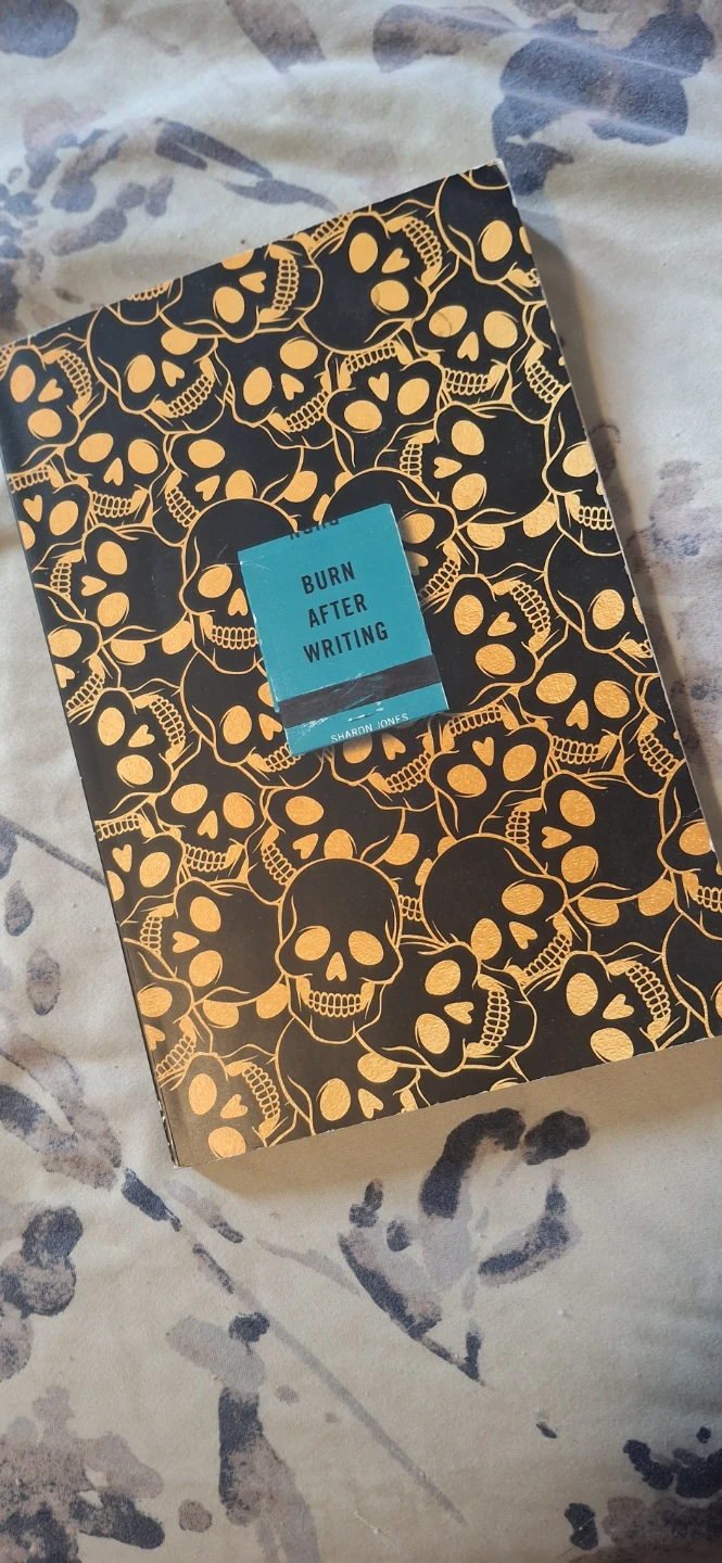 Burn After Writing Journal by Sharon Jones
