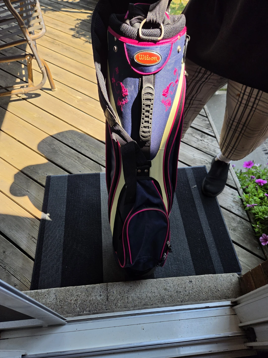 Wilson Golf Bag with Push Cart - photo 3