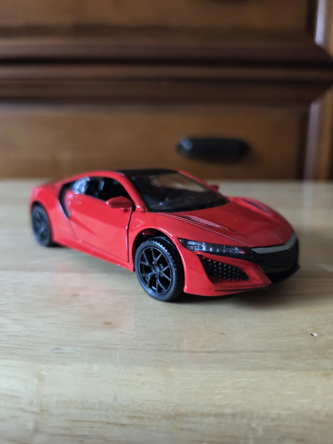Red Acura NSX Toy Car