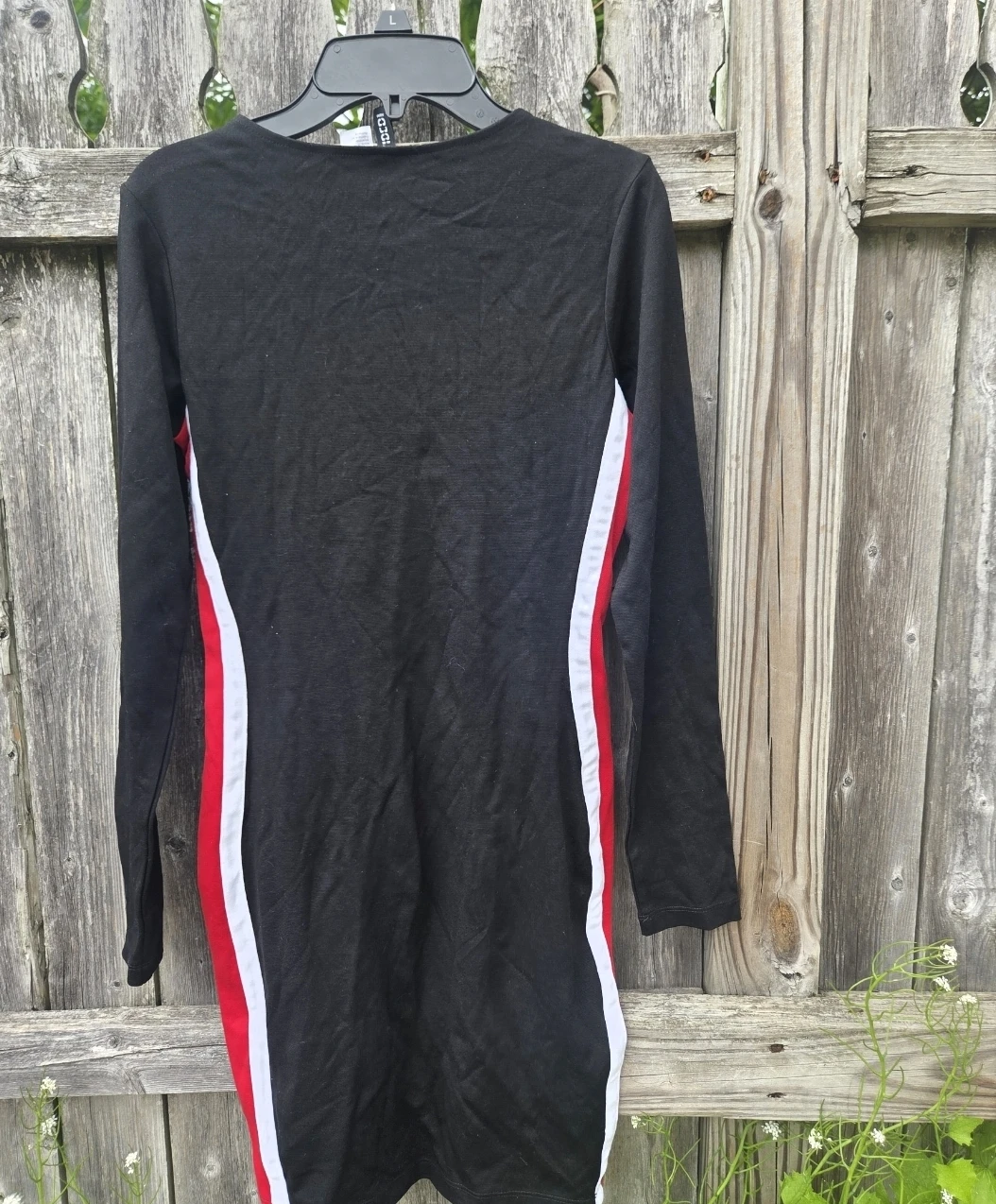 Divided Black Long Sleeve Dress US Size 4 - photo 3