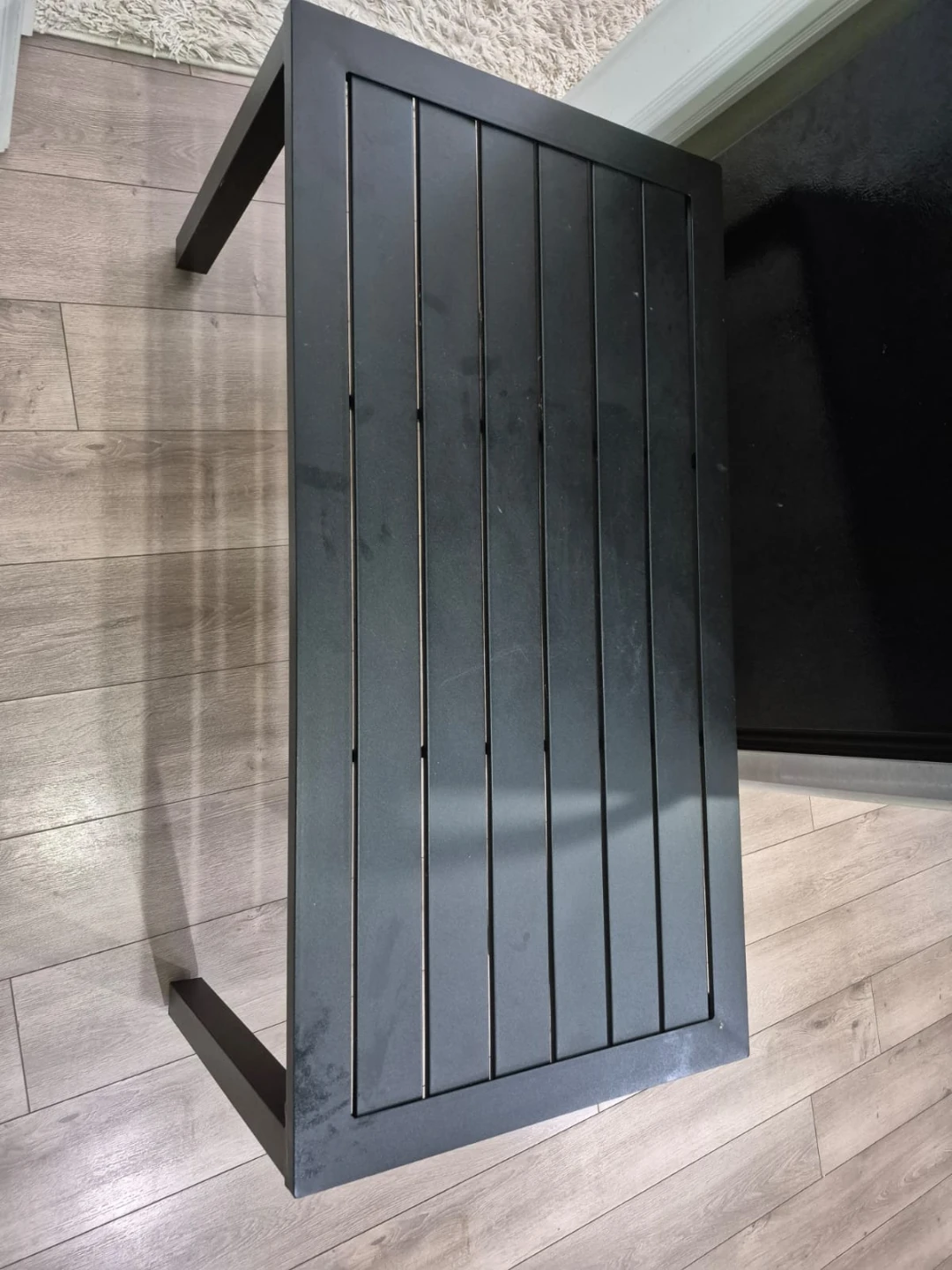 Black Outdoor Coffee Table - photo 3