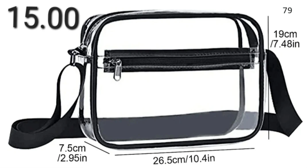 Stadium Approved Clear bags - photo 3