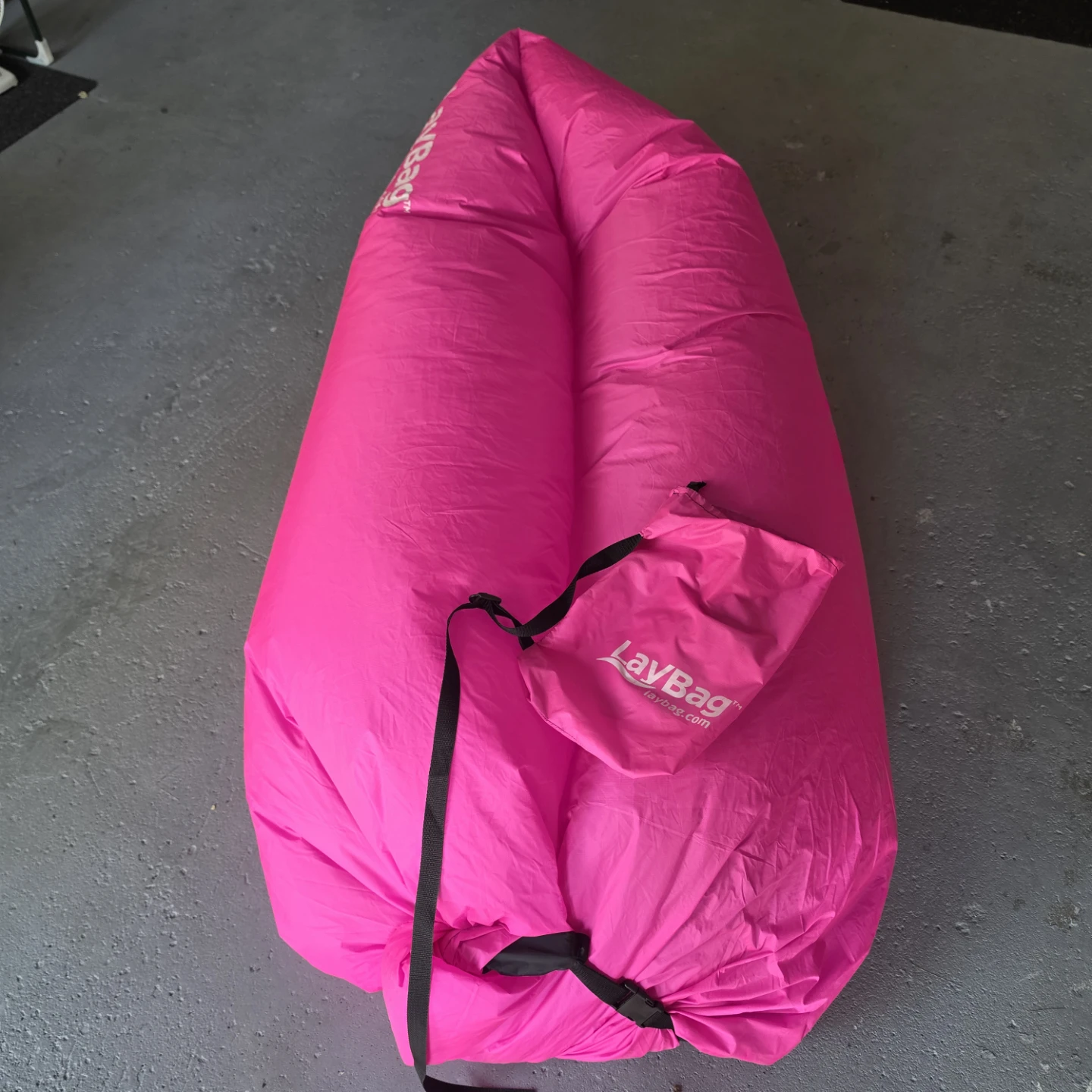 LayBag Inflatable Lounger - Pink - photo 2