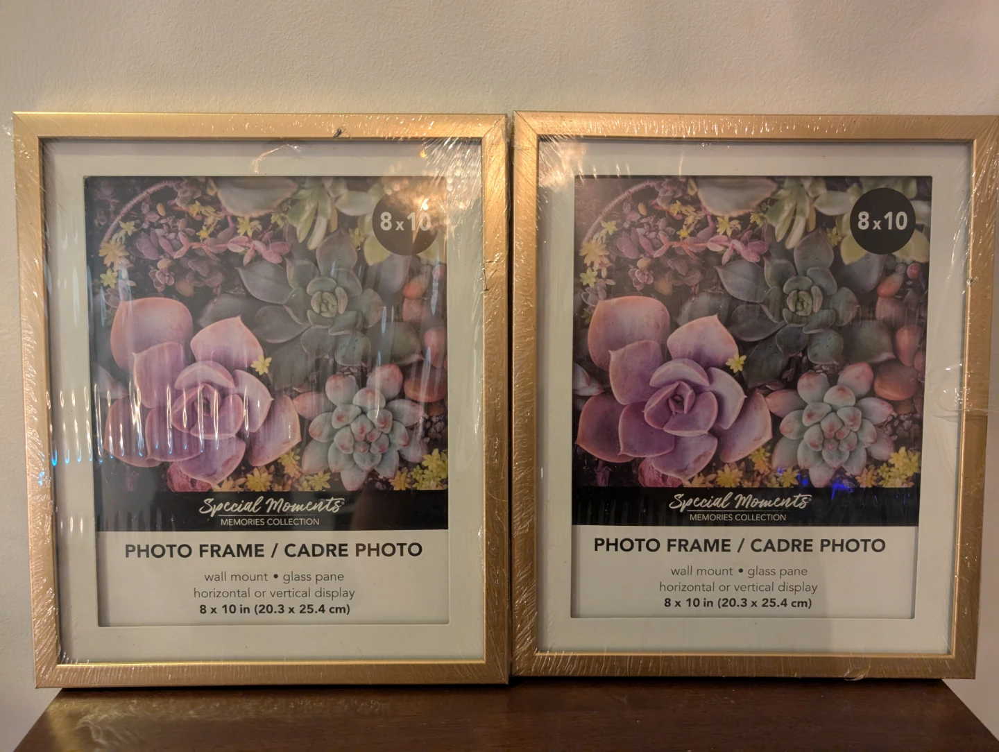Gold Photo Frame 8x10 (2 Pack)